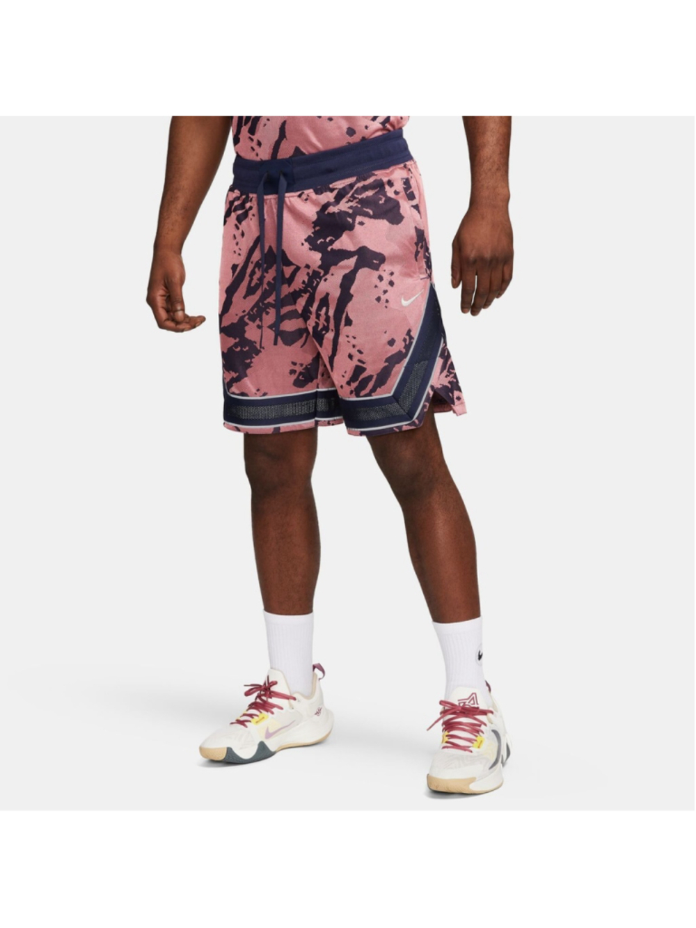 Nike Dri-FIT ADV 8" Basketball Shorts Pink Blue DX0329-410 Men’s Size Medium
